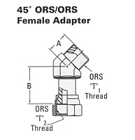 45o ORS-ORS Female Adp